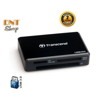 Đầu đọc thẻ nhớ Reader Transcend F8 USB 3.0 - Chính Hãng BH 2 Năm 1 Đổi 1