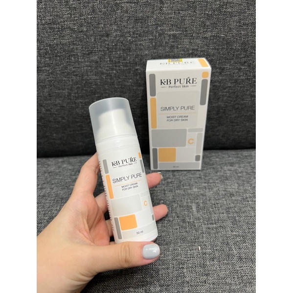 KB Pure - SIMPLE PURE FOR DRY SKIN KEM DƯỠNG ẨM TINH KHIẾT DÀNH CHO DA KHÔ
