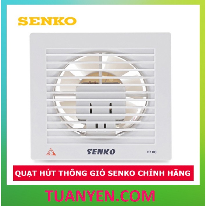 Quạt hút gió âm tường thương hiệu Senko H100