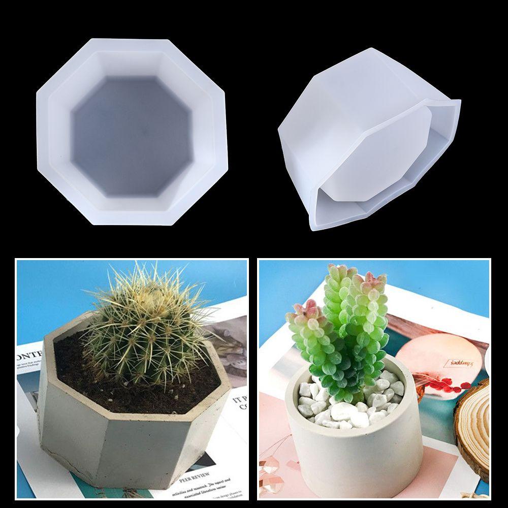 Khuôn Làm Chậu Hoa Bằng Nhựa Resin Độc Đáo