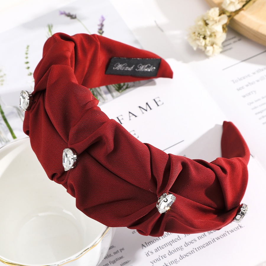 Cài tóc đính đá nhiều màu sắc xinh xắn phong cách Hàn Quốc cho nữ