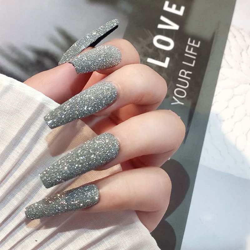 Bột nhũ kim tuyến lấp lánh đắp móng tay trang trí nghệ thuật thời trang