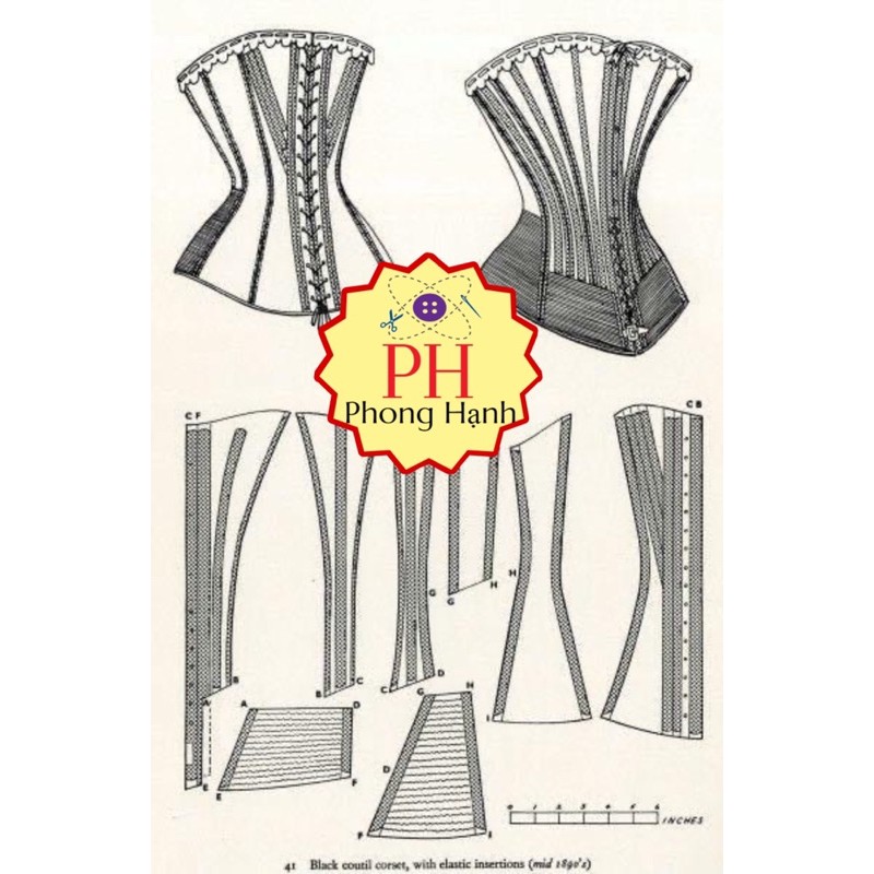 Gọng Xương Cá (chuyên dùng Coset, Váy Cưới,...)