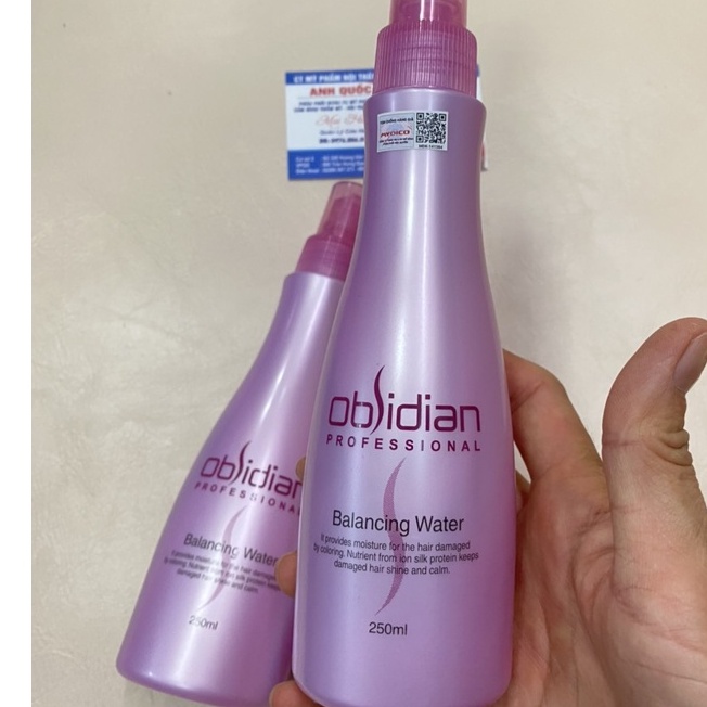 xịt dưỡng tóc obsidian 250ml