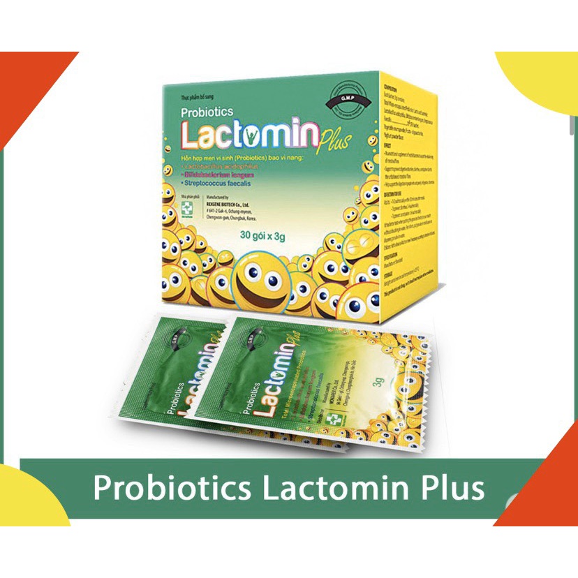 MEN VI SINH LACTOMIN PLUS - BỔ SUNG LỢI KHUẨN RUỘT - NGỪA RỐI LOẠN TIÊU HÓA - HÀN QUỐC