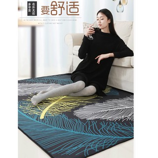 Thảm nhung 3D trải sàn lông vũ