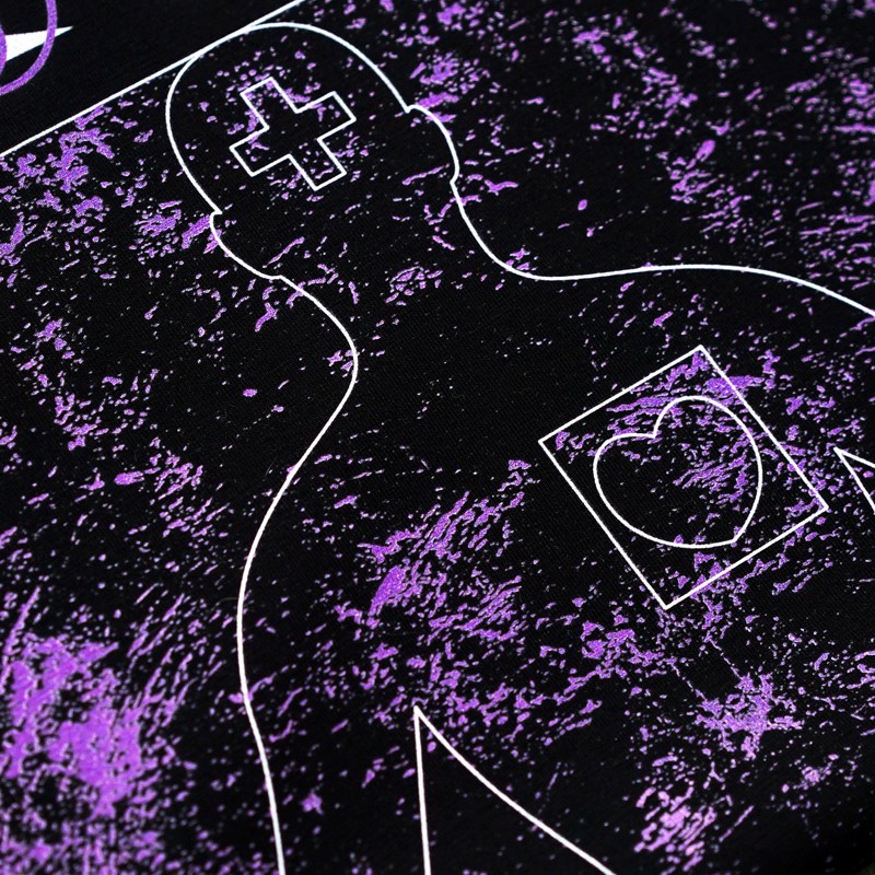 Áo Thun Unisex MYO Vải Cotton In Hình Insomania Đen