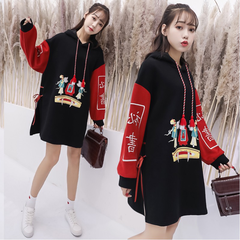 [Order] YAS0322-Áo váy harajuku có mũ trùm đầu | BigBuy360 - bigbuy360.vn