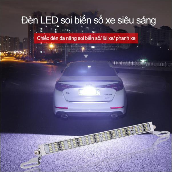 Đèn LED hỗ trợ lùi xe siêu sáng 90LED - Lùi xe màu trắng, phanh xe màu đỏ - Hamilton Place Mall