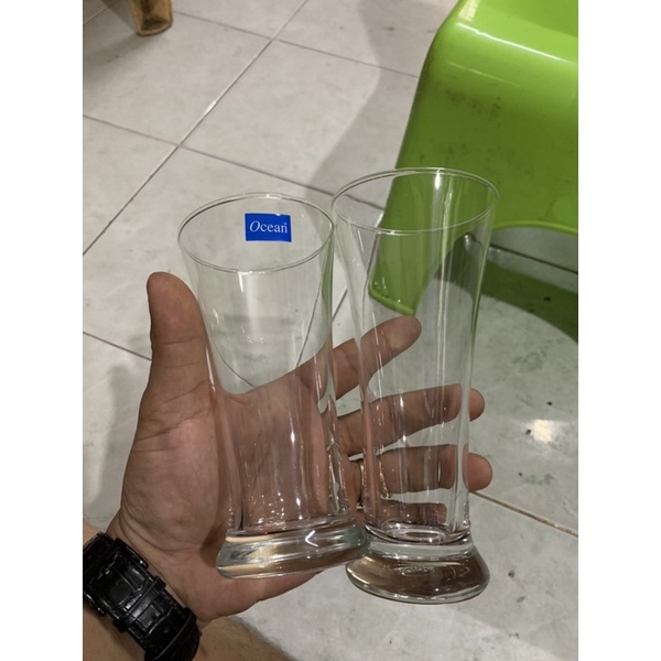 Ly Loe Sinh Tố , Uống Bia Thủy Tinh Ocean Cao Cấp Ms B00910 , B05011