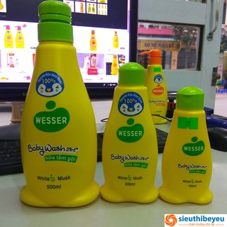 Sữa tắm gội Wesser