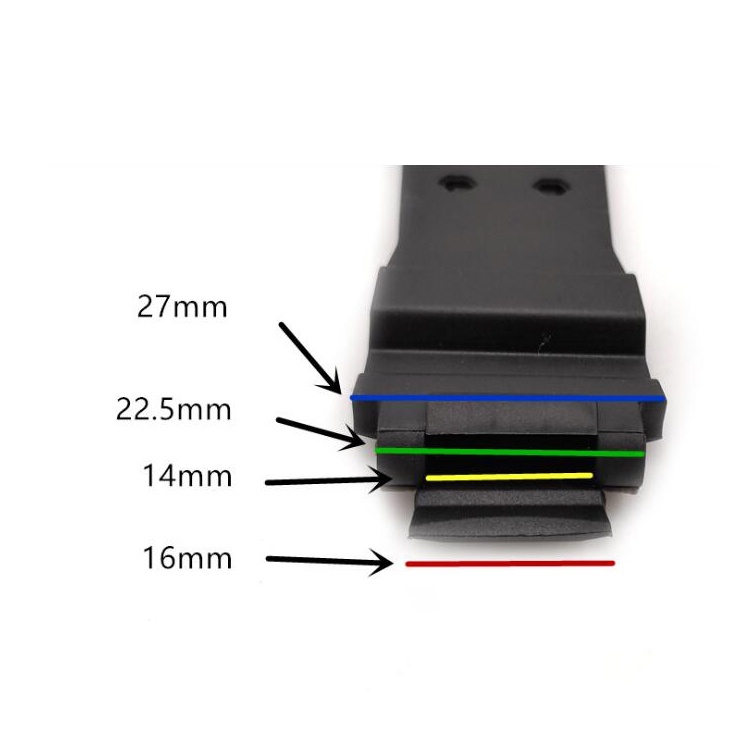 Dây Đeo Silicone Thay Thế Cho Đồng Hồ Casio G-Shock GA-1000 /1100 GW-4000 /A1100 G-1400