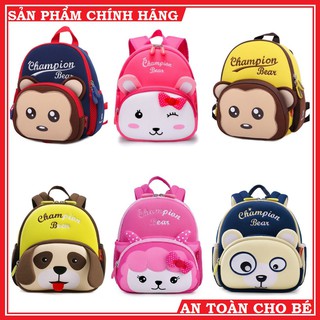 Balo siêu nhẹ Champion Bear hoạt hình cho bé