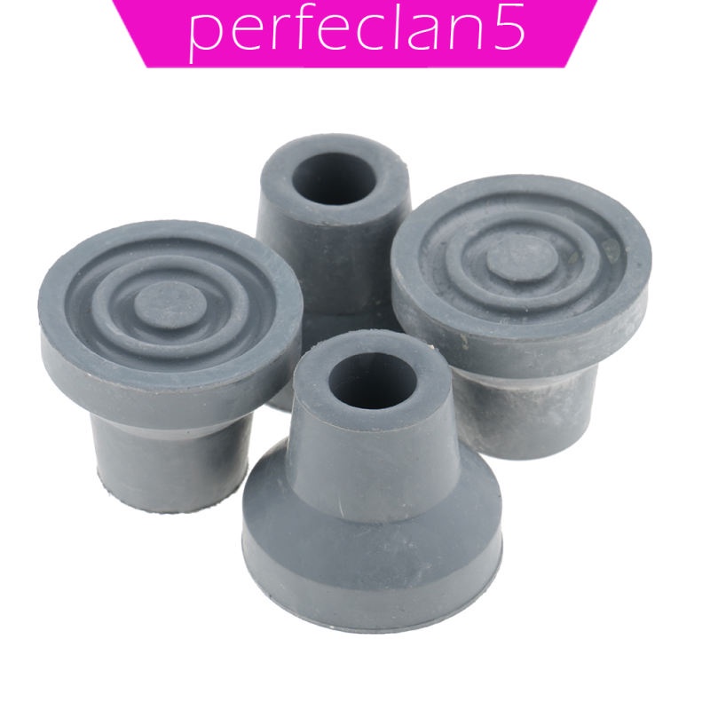 Set 4 đầu bịt gậy chống đi bộ chống trượt tiện dụng 13mm