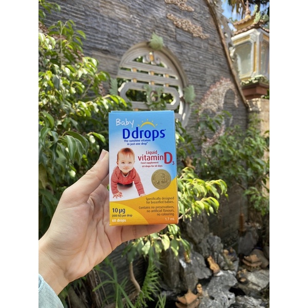 Vitamin D3 Drops 60 giọt hàng UK