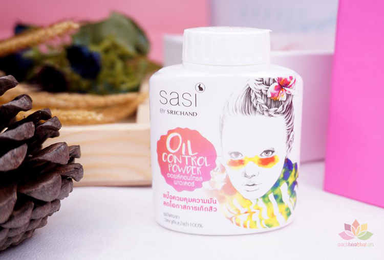 Phấn phủ kiềm dầu Sasi Oil Control Powder