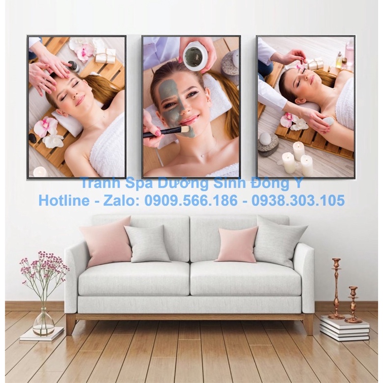 TRANH SPA TREO TƯỜNG ĐẸP CHO SPA THẨM MỸ VIỆN