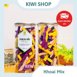 Khoai lang sấy mix 3 loại hủ pet 300g