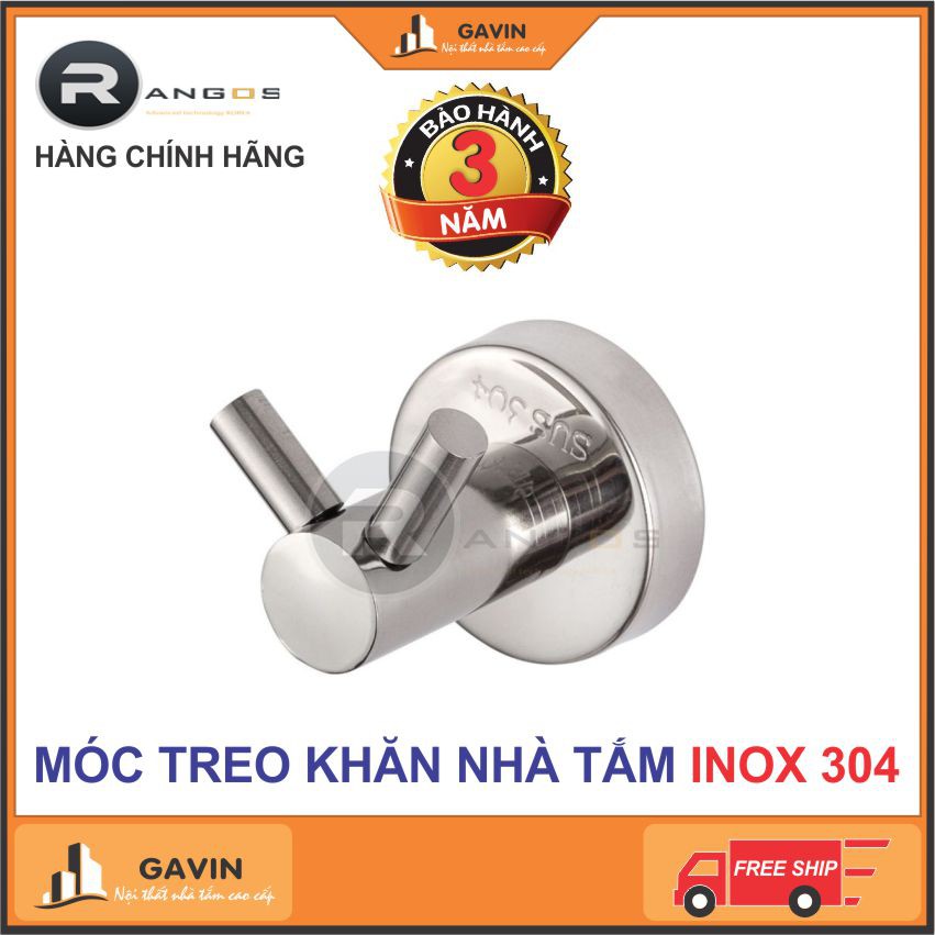 Móc khăn nhà tắm, treo khăn nhà tắm Rangos RG-PK102 | BigBuy360 - bigbuy360.vn