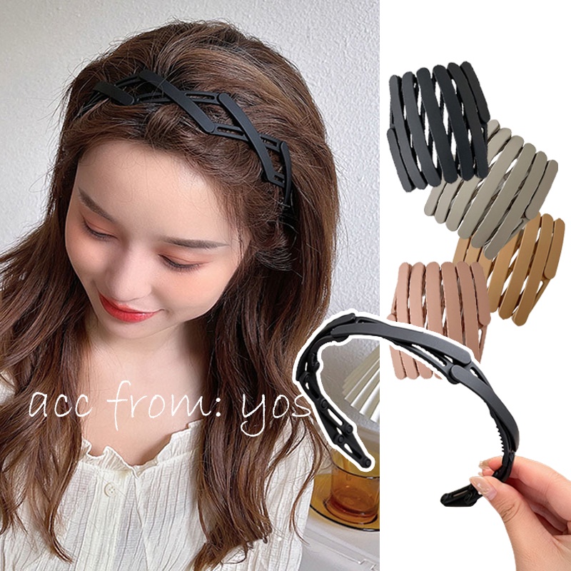 Băng đô cài tóc Hàn Quốc gấp gọn siêu tiện lợi cho nữ