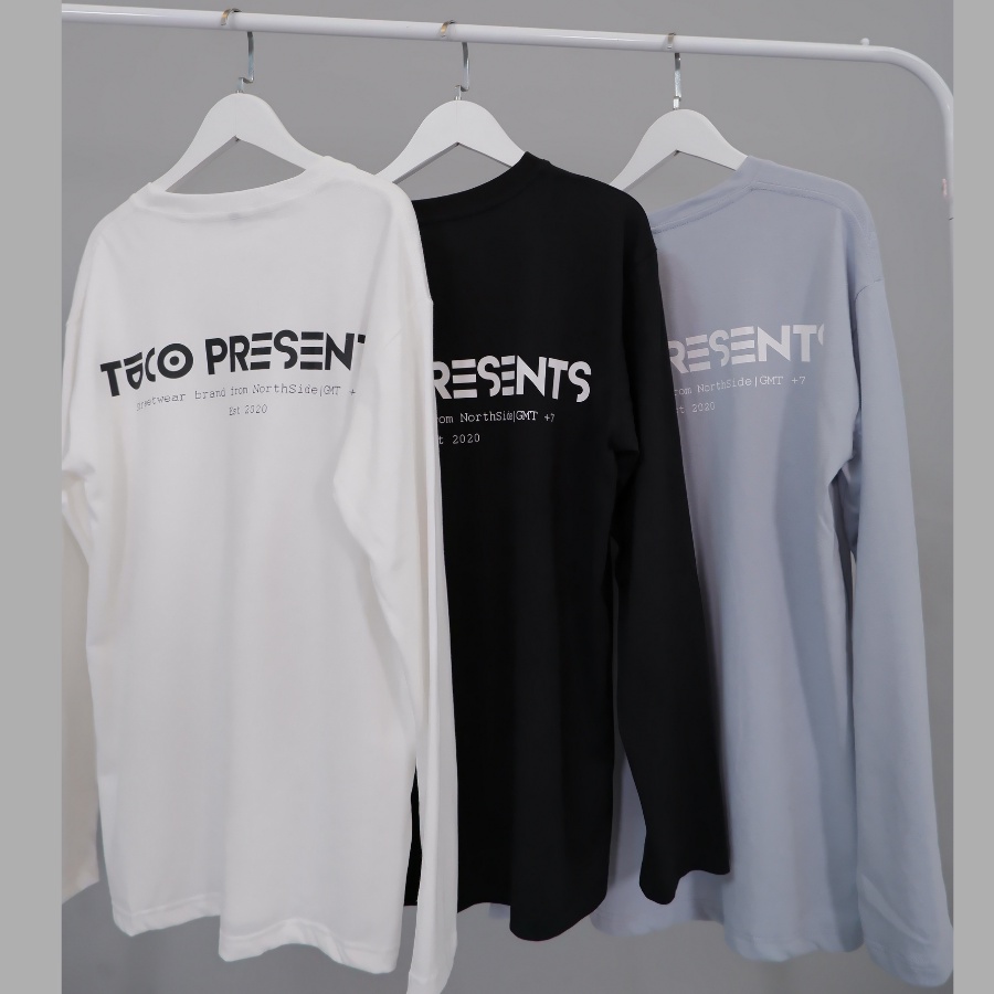Áo thun DÀI TAY đen basic TUCO form rộng oversize unisex nam nữ nỉ dày dặn không xù local brand ,phông cotton tay dài