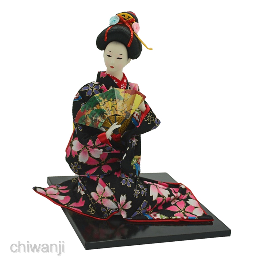 Búp bê Geisha phong cách nhật bản dùng làm bộ sưu tập kích thước 16" #2