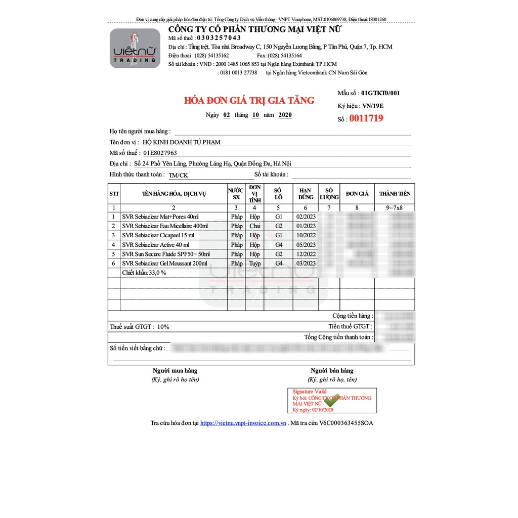 [Mã SKAMSALE06 giảm 10% tối đa 100K đơn 150K] Sữa Rửa Mặt SVR Sebiaclear Gel Moussant