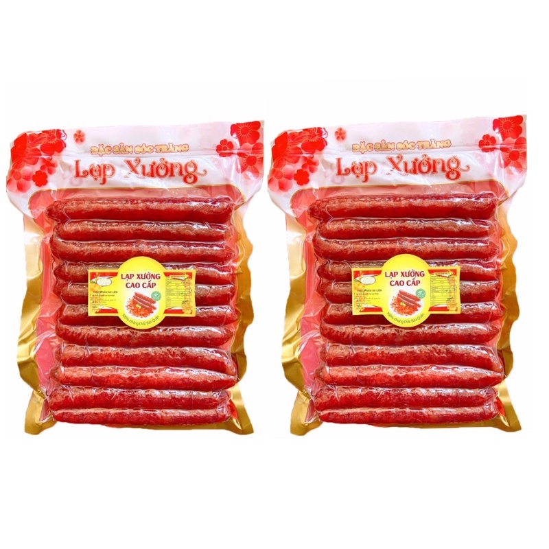 [TANG KEM HOP XUAN] 1KG LẠP XƯỞNG TÔM THƯỢNG HẠNG - COMBO 2 BỊCH (20 CÂY)