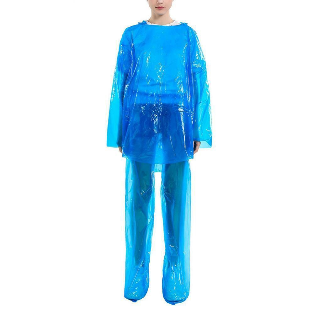 Bộ quần áo mưa dùng 1 lần tiện lợi chất lượng cao phong cách unisex