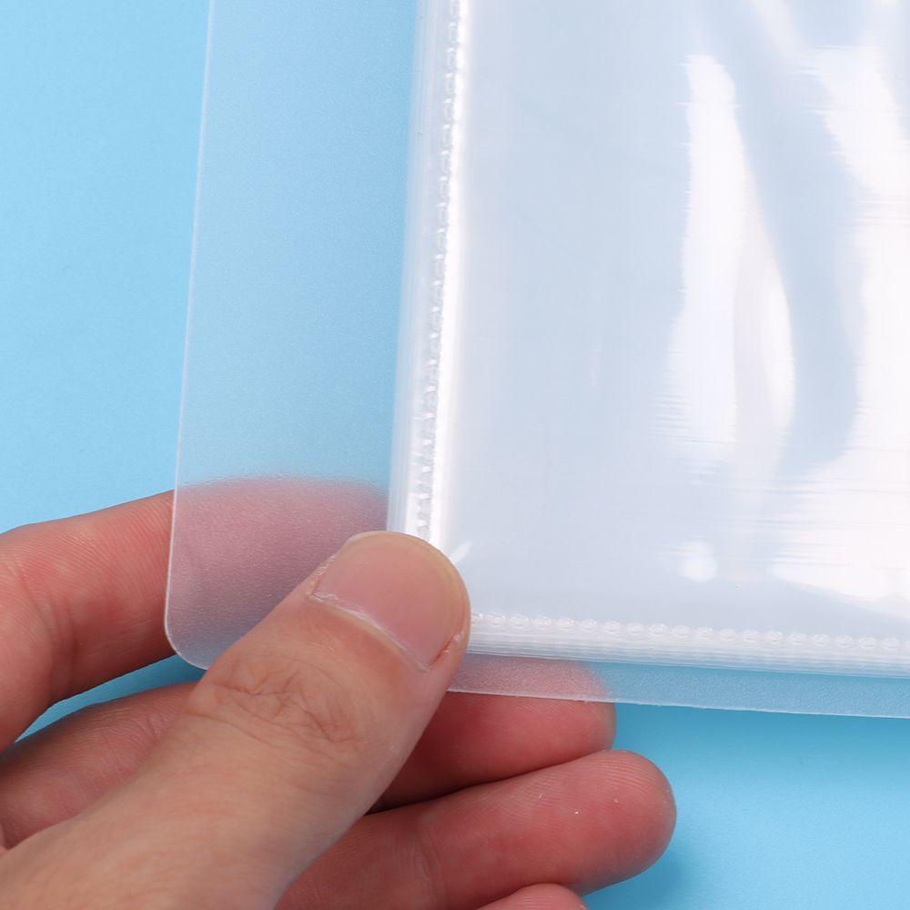 Sổ Đựng Trang Sức Trong Suốt Chống Oxy Hóa Có Khóa Kéo Tiện Dụng