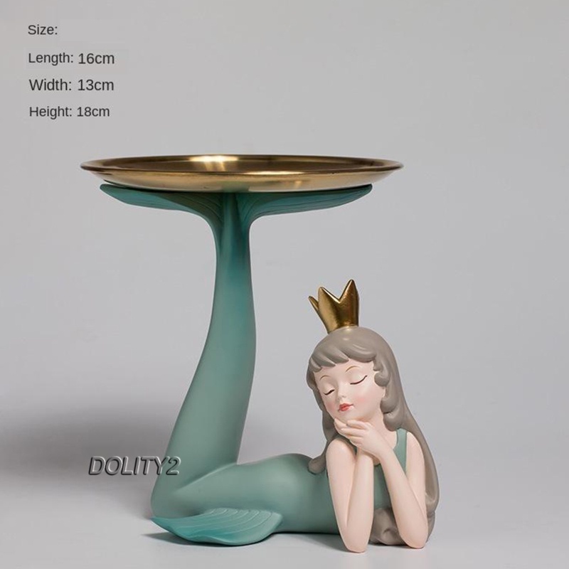 Creative Resin Mermaid Figurine Ornament Decor Art Home Decoration Crafts Gift