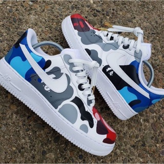 Giày force 1 custom 3 màu