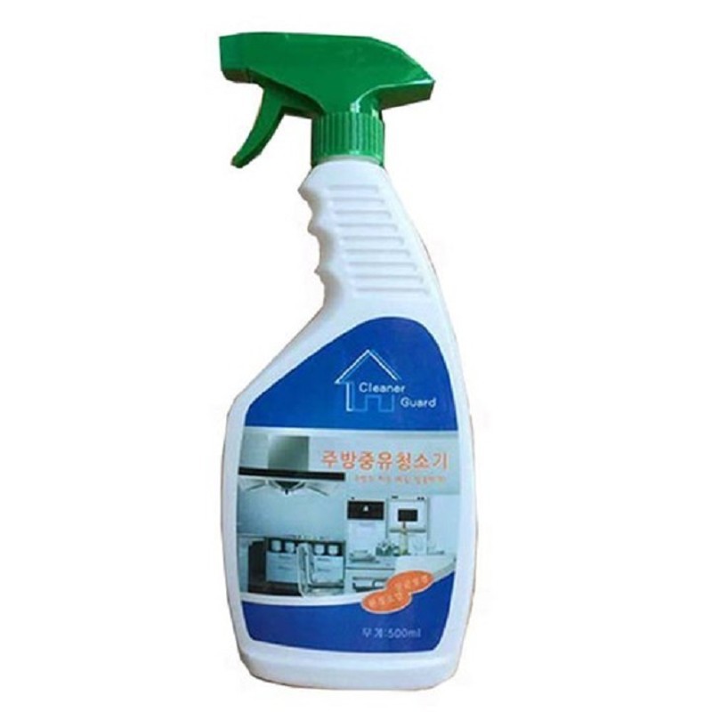 Lọ Xịt Tẩy Dầu Mỡ Hàn Quốc 500ml Gur, Siêu Tẩy Dầu Mỡ Nhà Bếp Lâu Ngày