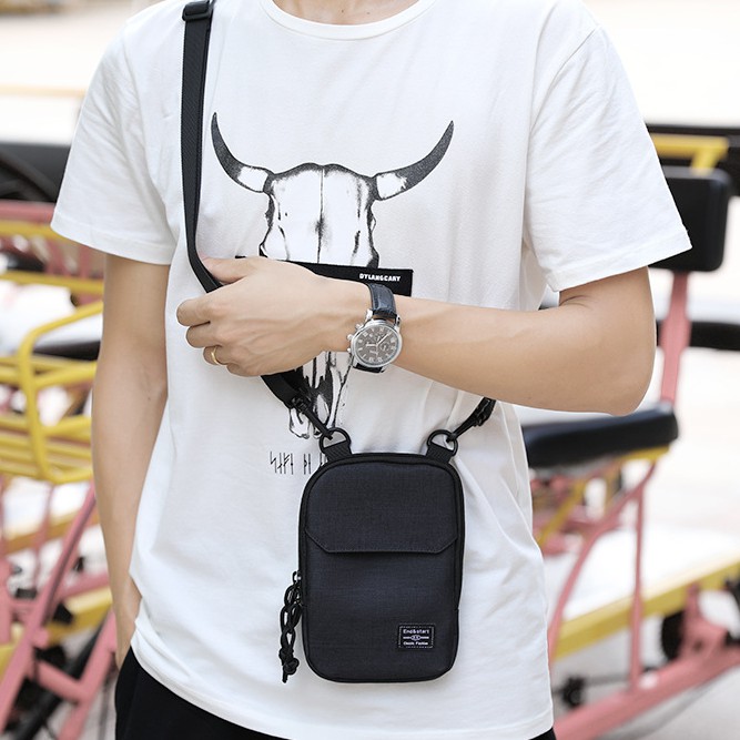 [HOT 2020] Túi Đeo Mini Thời Trang Nam- Túi Đeo Chéo Đơn Giản Nhỏ Gọn Chống Nước KABE12 Kabekstore | BigBuy360 - bigbuy360.vn