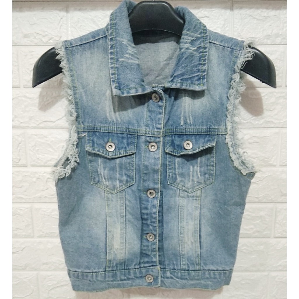 Áo VEST / Áo VEST Quần Jean Rách DENIM