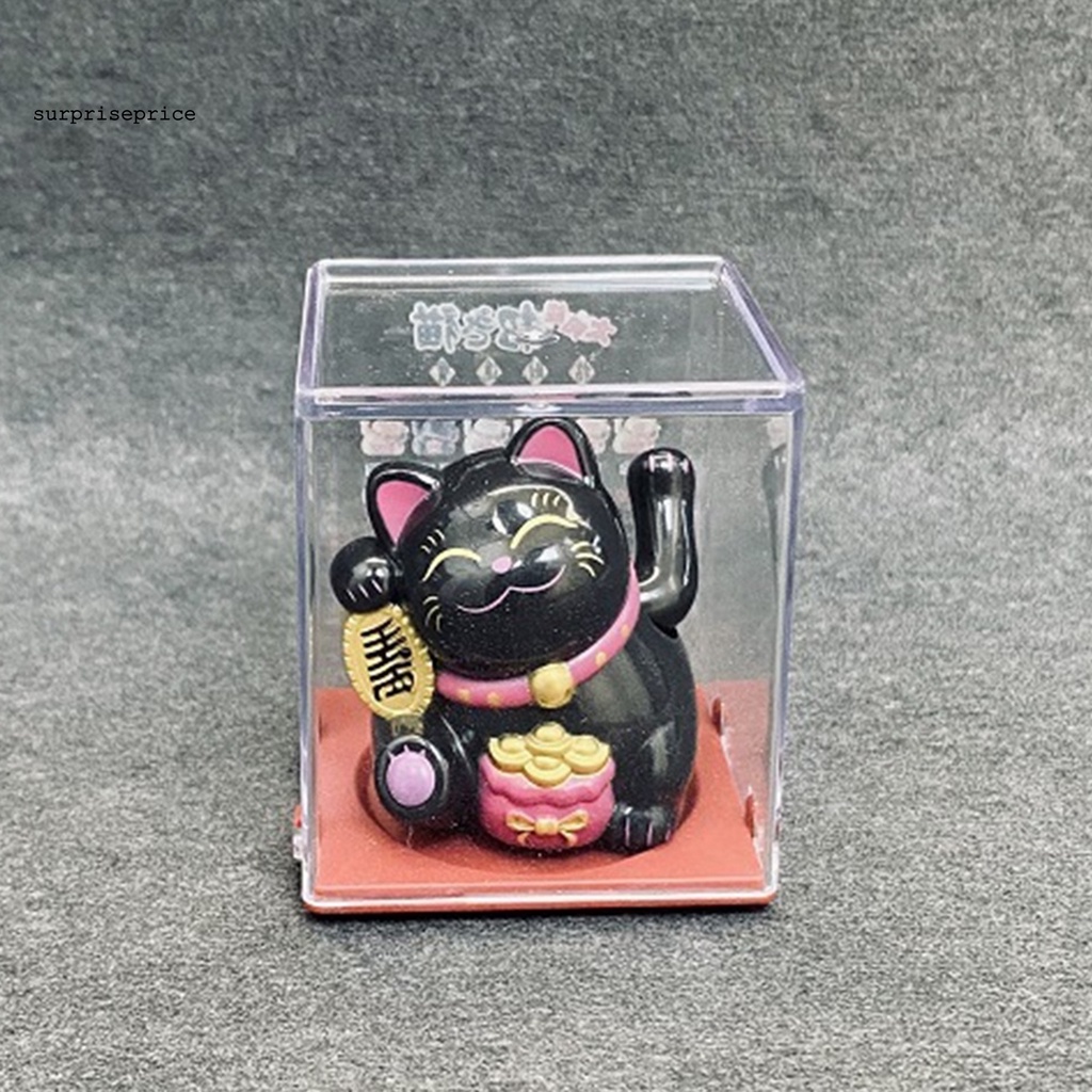 Tượng mèo may mắn trang trí đem lại may mắn phong cách Trung hoa