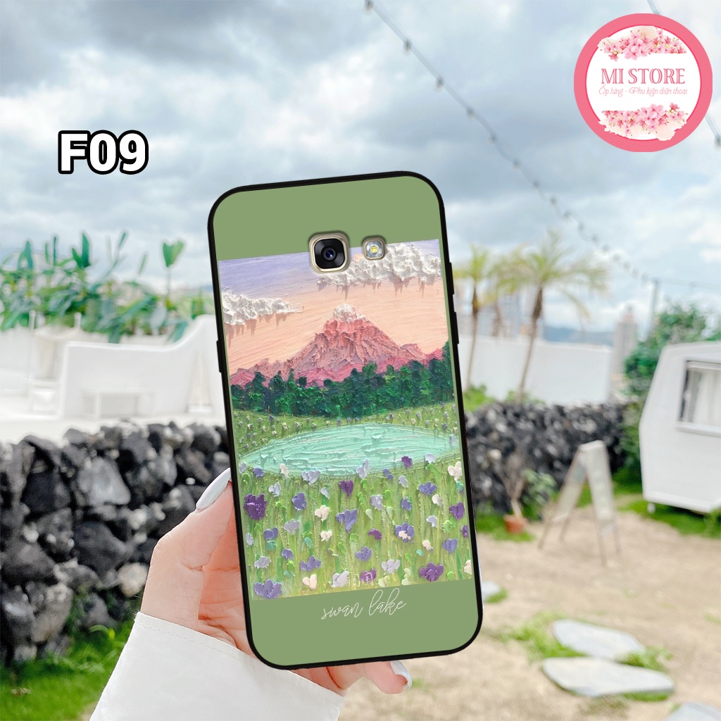 Ốp điện thoại SAMSUNG A5 2016/ A5 2017/ A7 2016/ A7 2017 - Ốp lưng  Samsung in hình hoa vintage xinh xắn