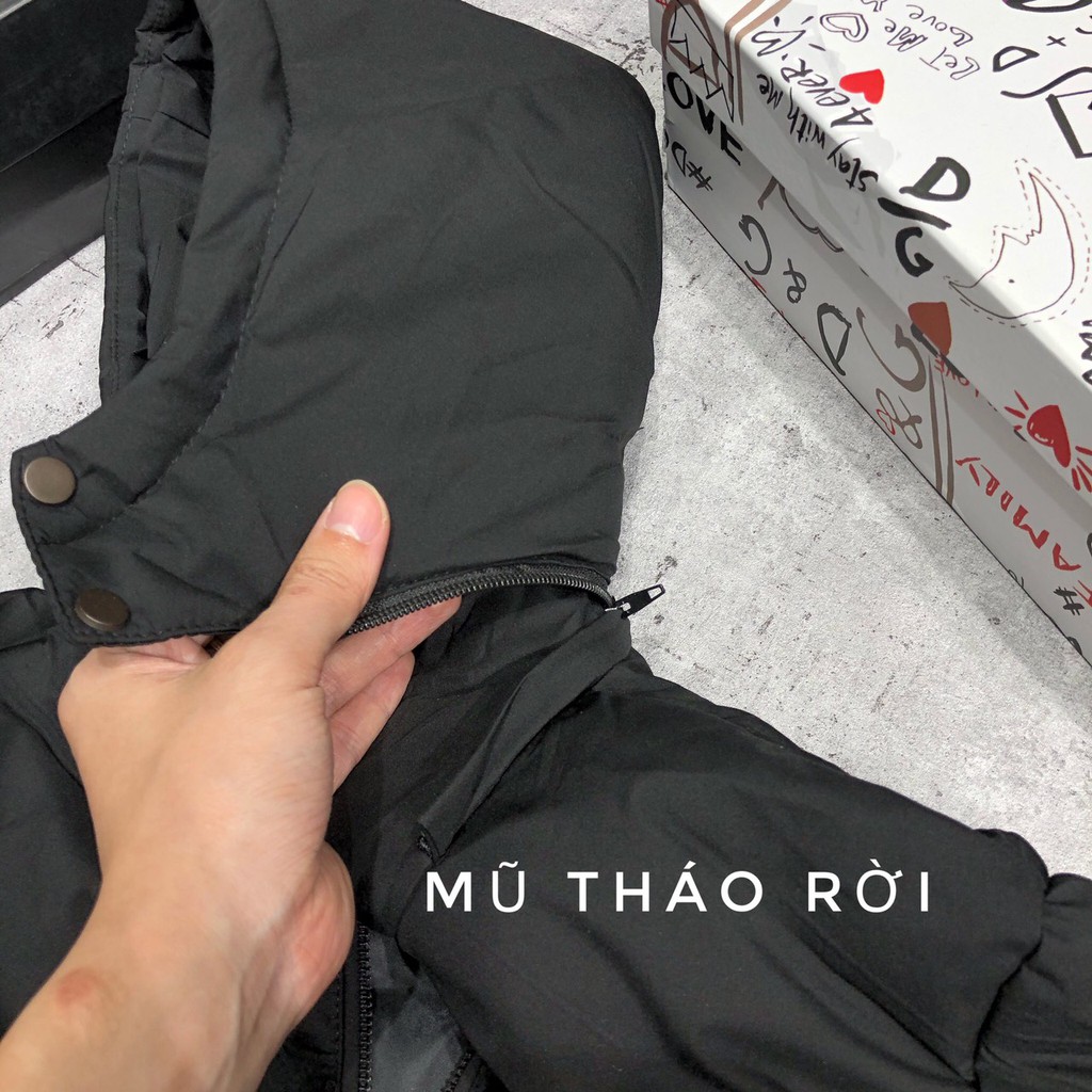 Áo phao nam MŨ RỜI đại hàn bigsize cao cấp thời trang APHA20 - C08