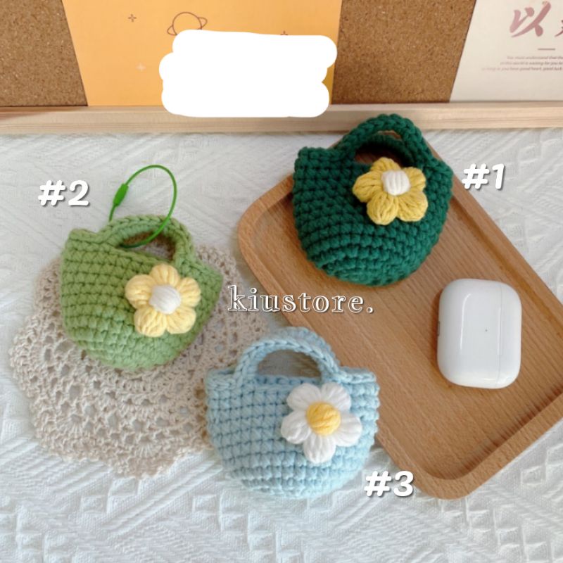 Case Airpods Bằng Len / Case Airpods 1/2/3/pro/i12