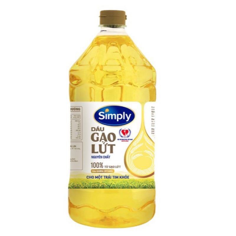 Dầu Gạo Lứt Simply 2L