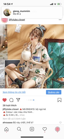 [ORDER] Bộ ngủ phin lụa