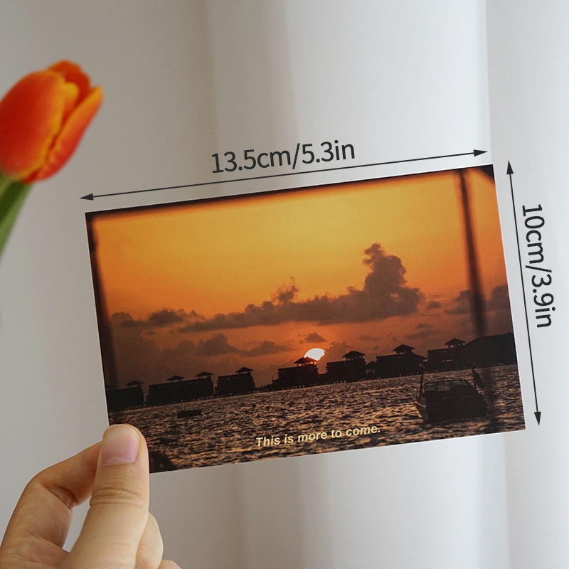 Set 30 Tấm Bưu Thiếp Trang Trí Phong Cách Retro Độc Đáo