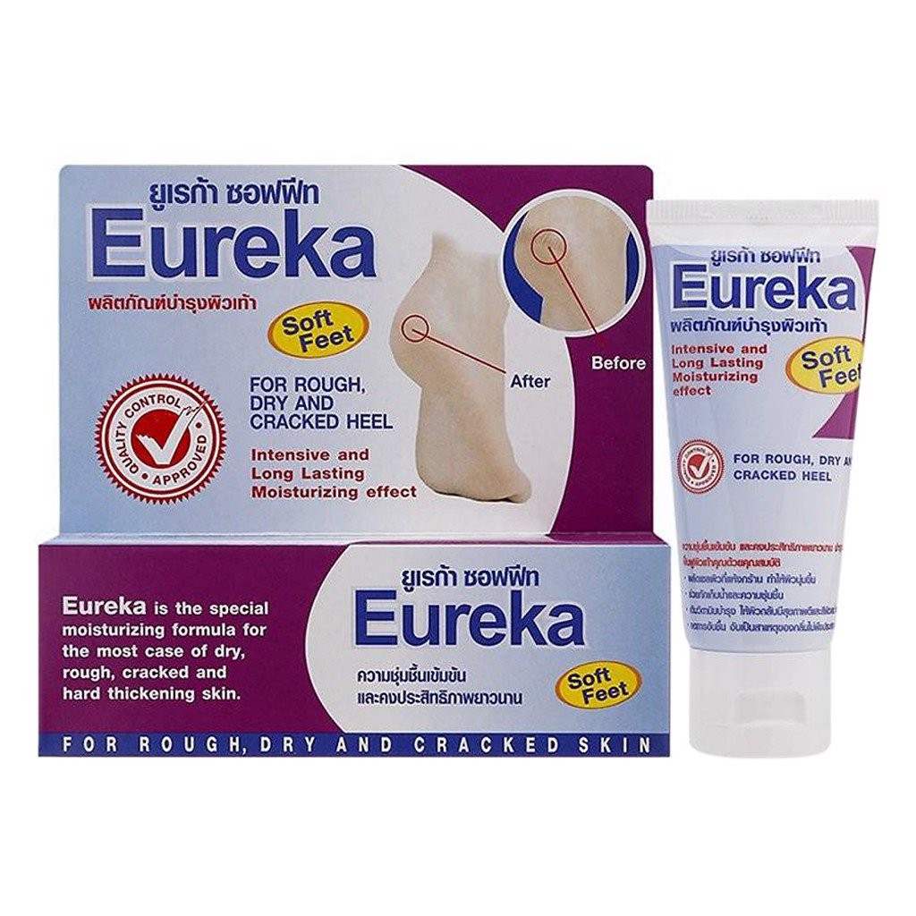 Kem Dưỡng Da Bàn Chân Giảm Nứt Gót Chân Eureka (30g)