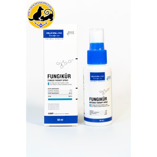 Alkin Fungikur Xịt Đặc Trị Nấm Cho Chó Mèo (50ml) Mẫu Mới