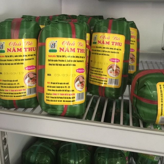 CHẢ BÒ NĂM THU ĐẶC SẢN XỨ NẪU , THỊT BẮP BÒ TƯƠI,