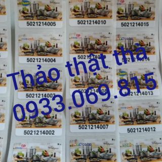 Tem đổi quà Co.opmart (bộ nồi Fontignac của Pháp)
