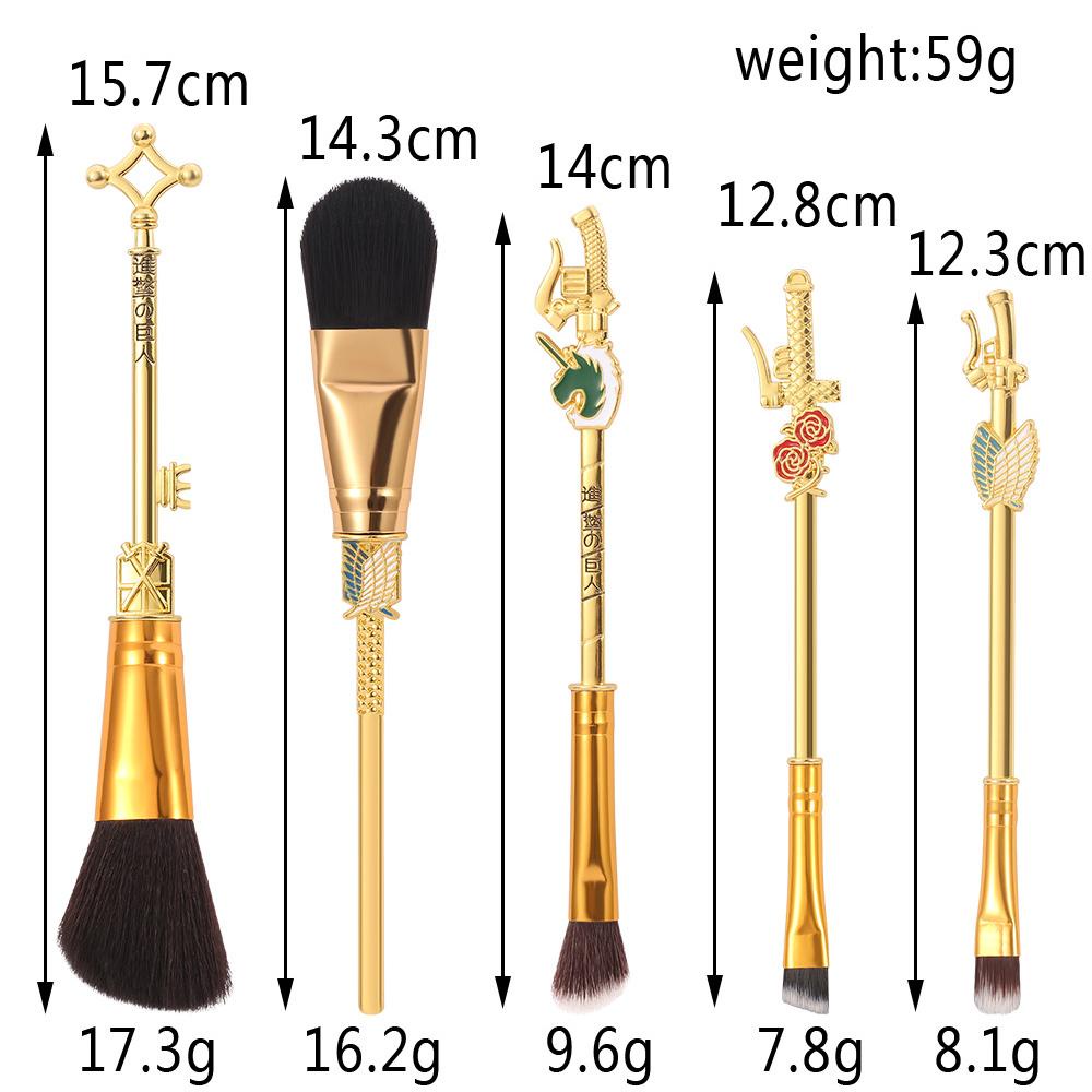 Cọ Trang Điểm Mềm Chuyên Nghiệp Cho Hóa Trang Attack On Titan