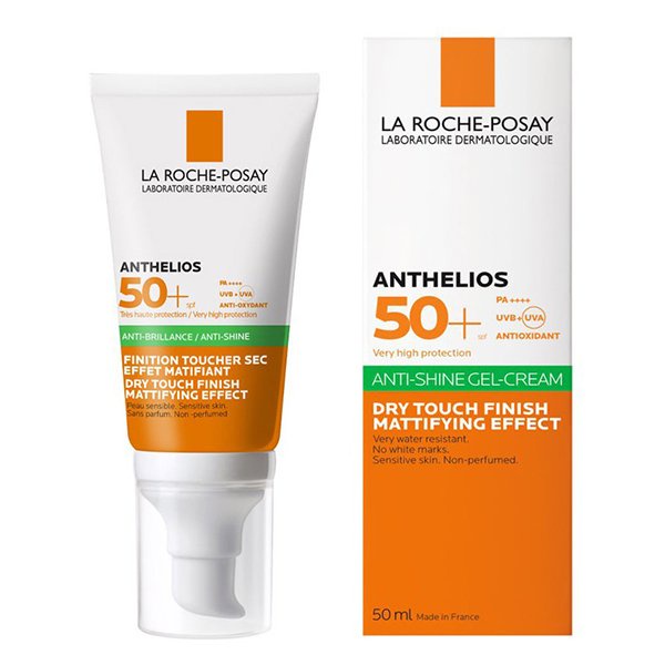 Kem chống nắng giúp kiểm soát bóng nhờn & bảo vệ da trước tia UVB UVA SPF 50+ La Roche-Posay Anthelios XL Dry Touch 50ml | BigBuy360 - bigbuy360.vn