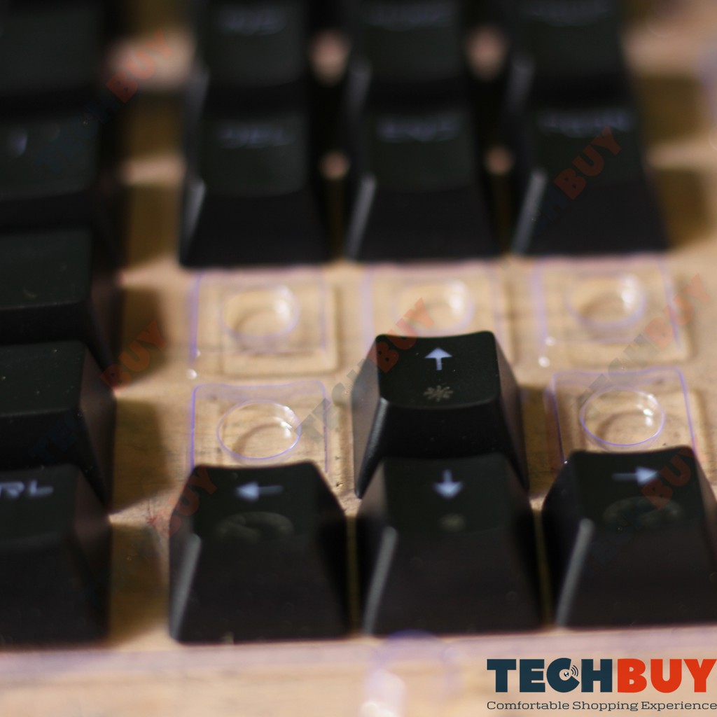Set Keycap 87 Phím ABS Double Shot xuyên led, màu trắng, Dành cho bàn phím cơ I Set keycap 87 keys White Color