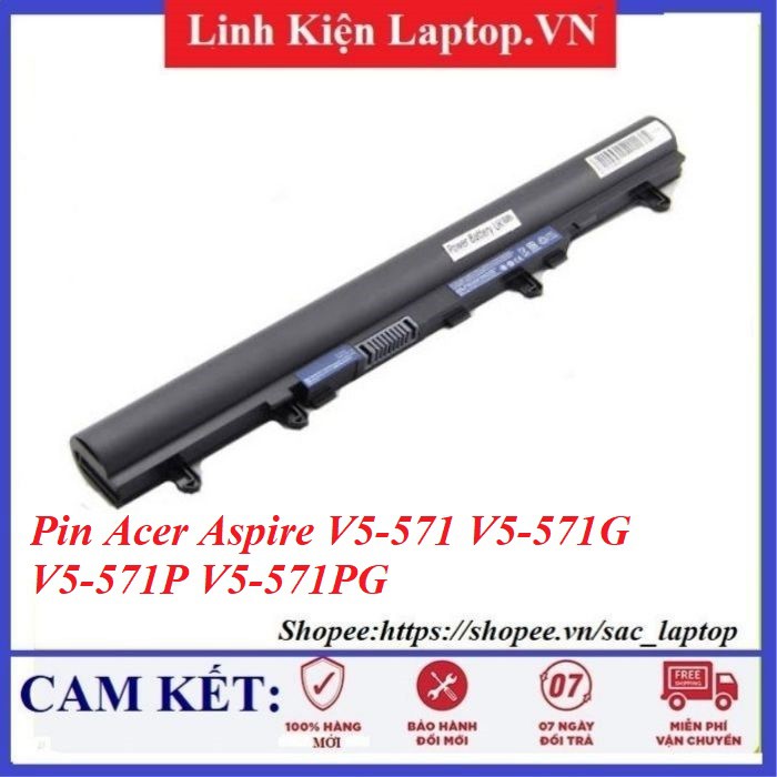 ⚡Pin laptop Acer Aspire V5-571 V5-571G V5-571P V5-571PG
